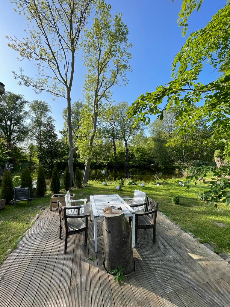 Mobilheim Terrasse
