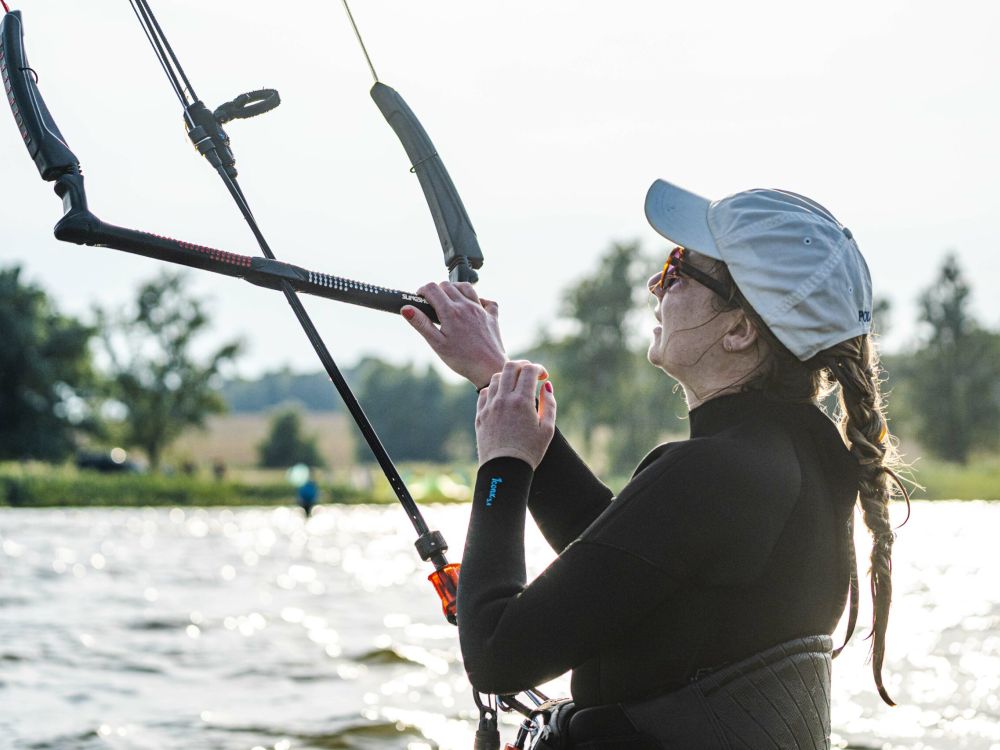 Fußläufiger Einstieg ins Wasser